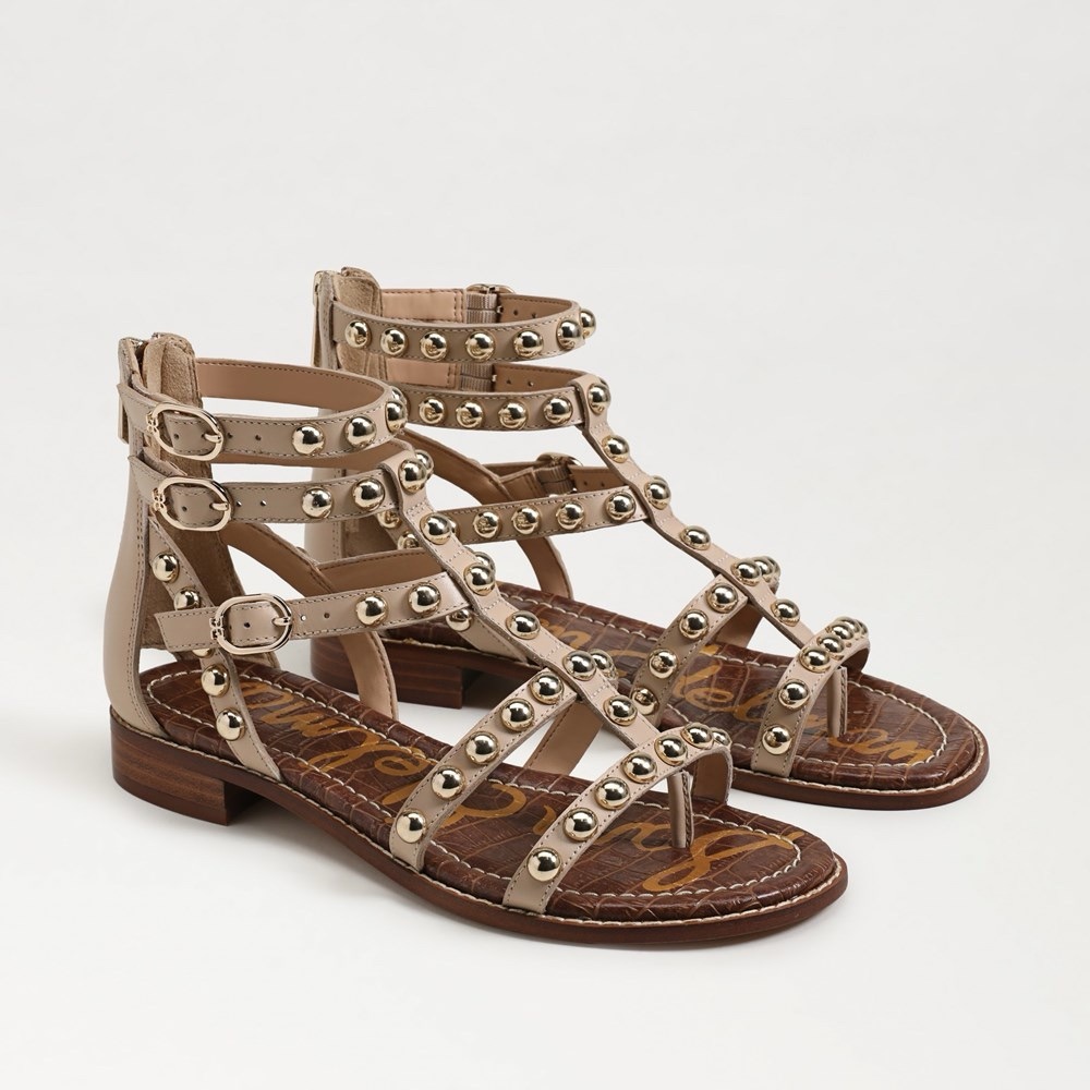 LIKE NEW Steve Edelman Estella Studded Gladiator Sandal